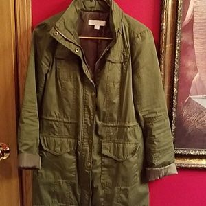 Anorak cinched jacket